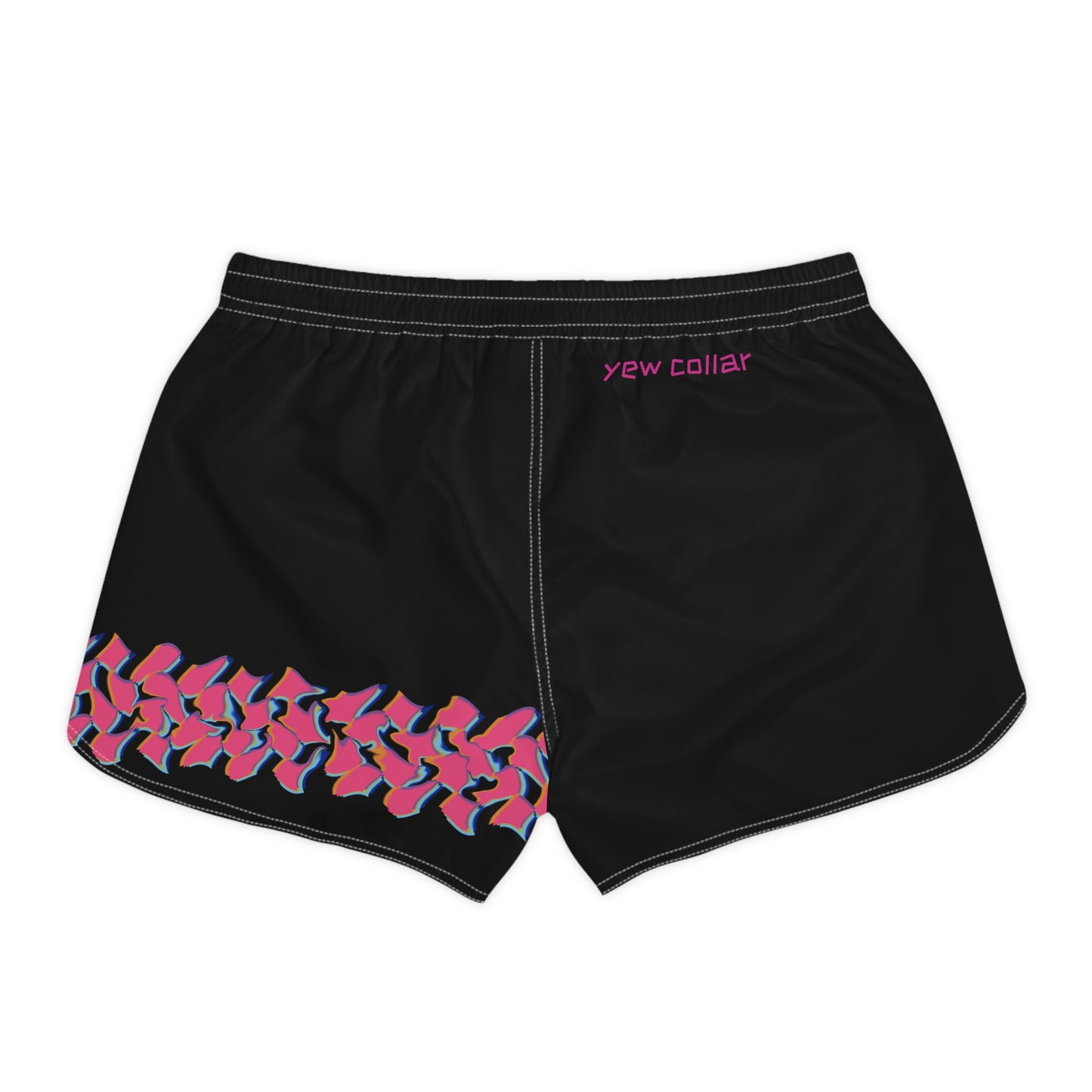 pink checka Casual Shorts