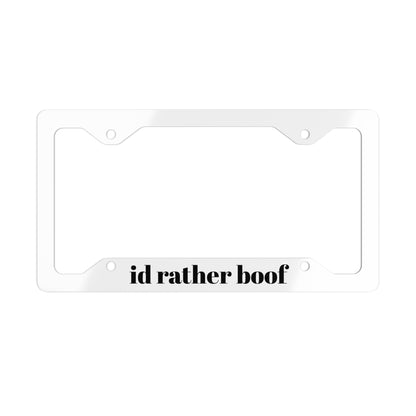 Metal License Plate Frame