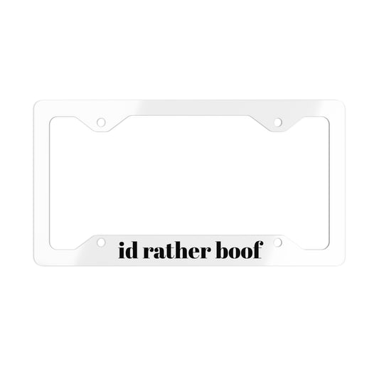 Metal License Plate Frame