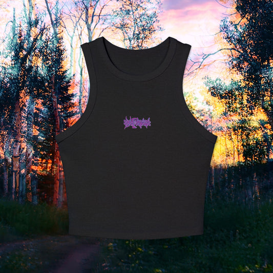 purp yew tank Top