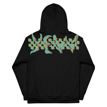 checka bowl'n hoodie