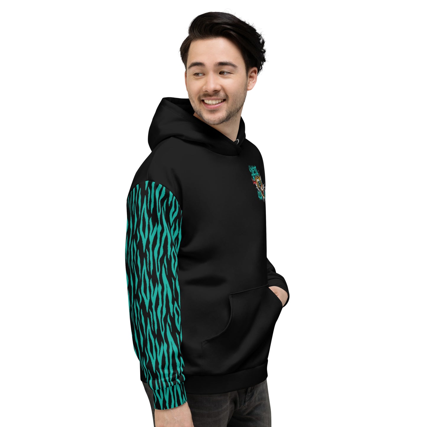 tiger sleeve hoodie v1