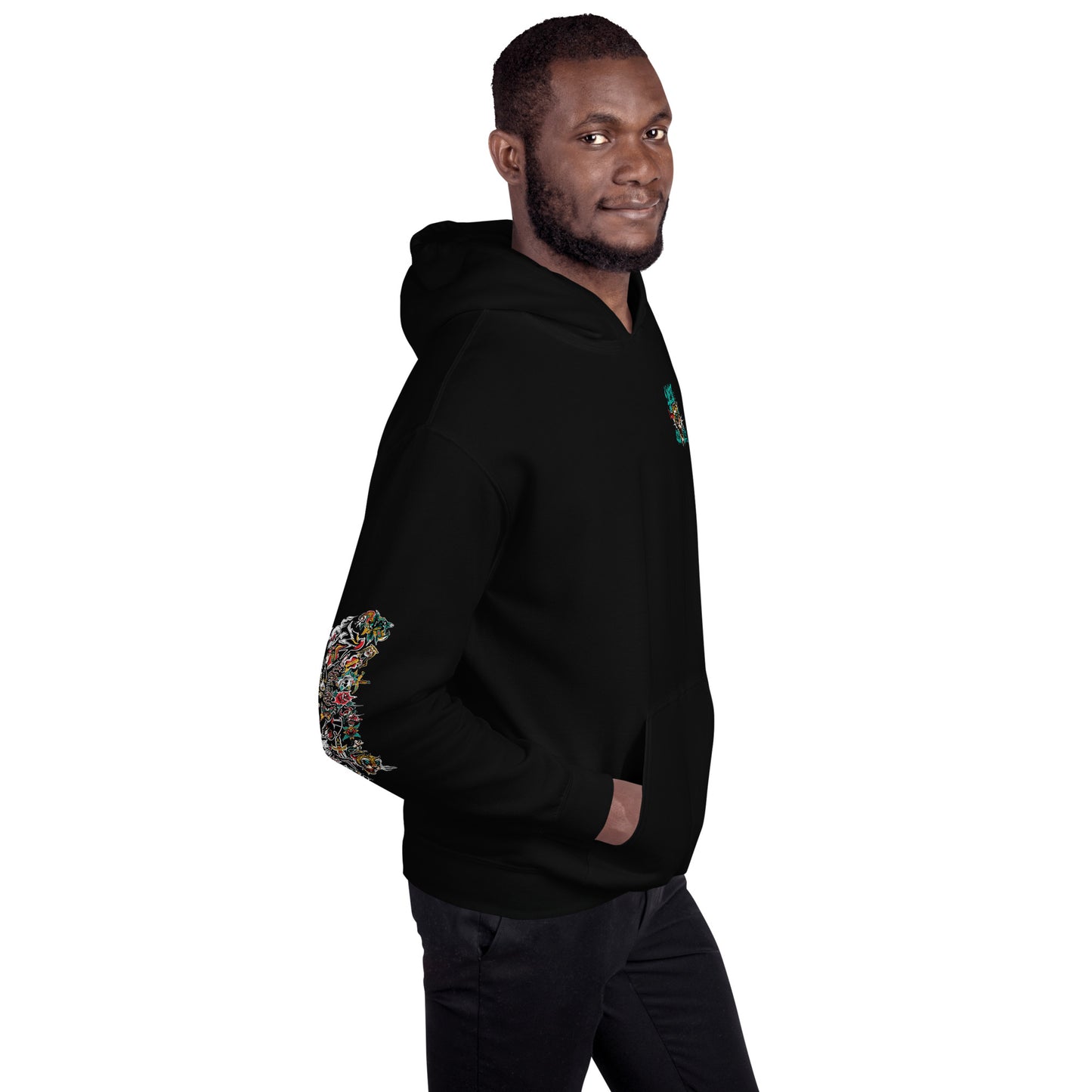 tiger warp hoodie