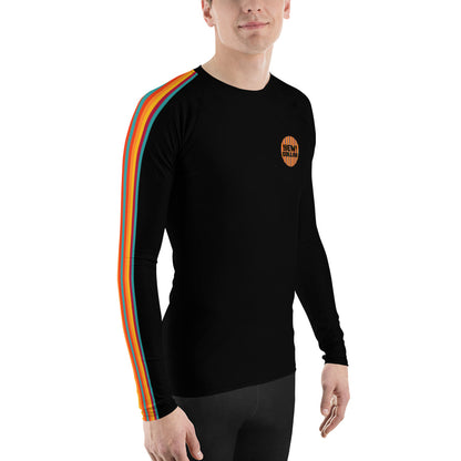 Retro Stripe Rash Guard